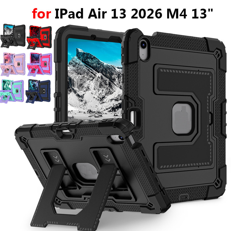 Ốp Lưng Cho IPad Air 13 2026 M4 13 Inch Cho Ipad Air 13 Inch 2025 M3 Air 13 2024 M2 Armor Trẻ Em Máy