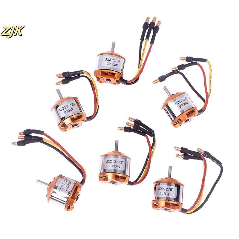 Động cơ không chổi than ZJK A2212 930 / 1000 / 1400 / 2200 / 2450 / 2700KV cho máy bay RC Máy bay đa
