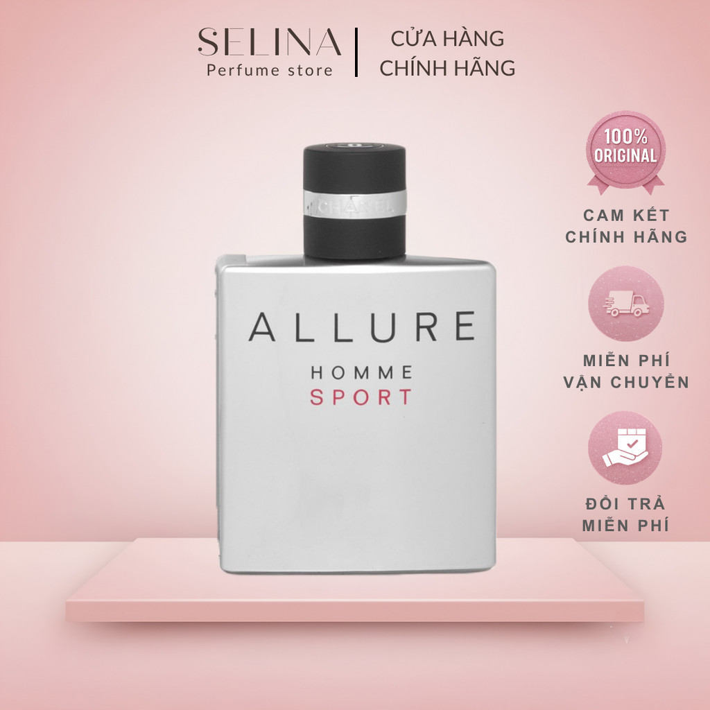 [Chính hãng] Nước Hoa Nam 100ml Chanel Allure Homme Sport EDT Thể Thao, Lịch Lãm
