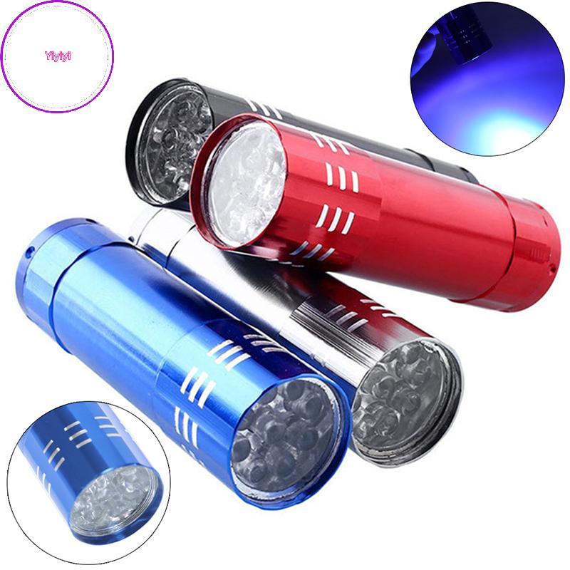 Yiyi Nail Droger Mini 9 Led Verlichting Zaklamp Uv Lamp Draagbare Nail Gel Lamp VN
