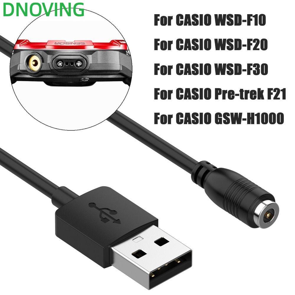 Bộ sạc đồng hồ DNOVING, Cáp sạc USB đa năng di động, Đế sạc thời trang thay thế cho WSD-F10 F20 F30 