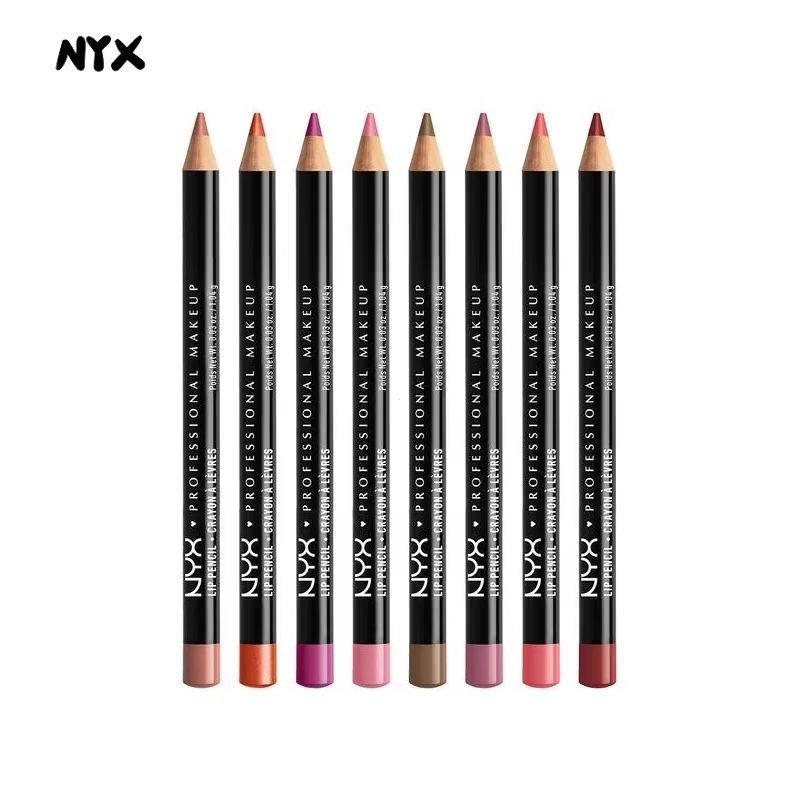 NYX Slim Lip Liner The Most Popular Lip Liner Pencil Matte Lipstick Pen Lasts Without Drying Decorat