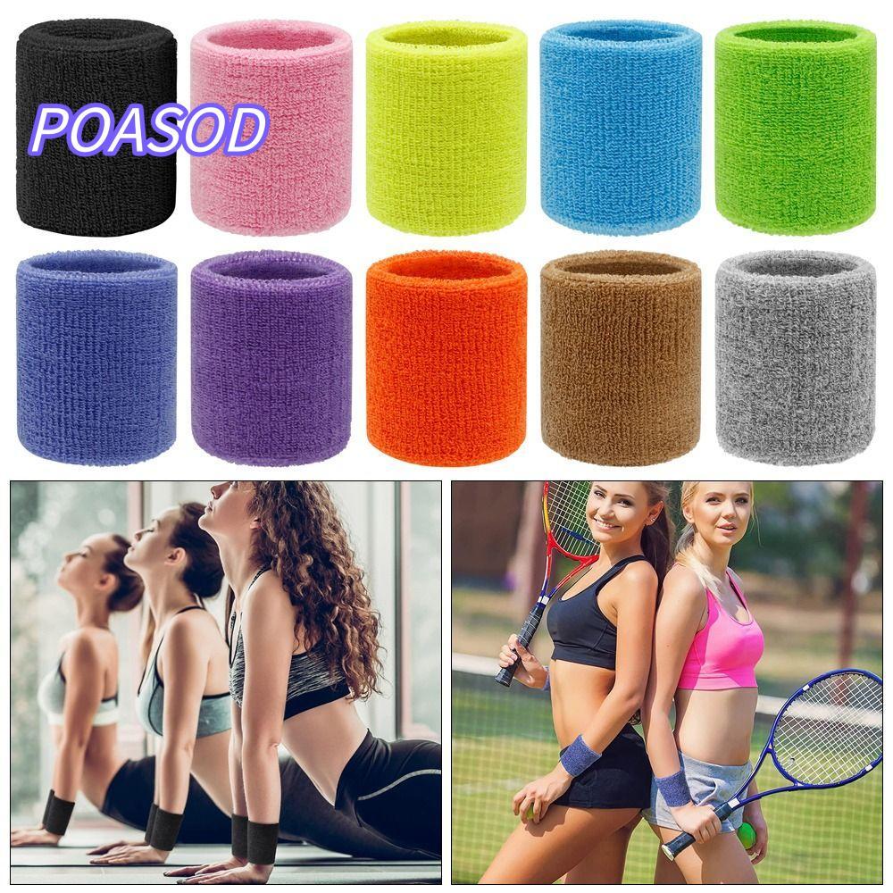 MAYSHOW 1 Cái Dây Đeo Tay, Thể Dục Chạy Phòng Tập Gym Bảo Vệ Dây Đeo Hỗ Trợ Cổ Tay, Bông Cuff Tennis