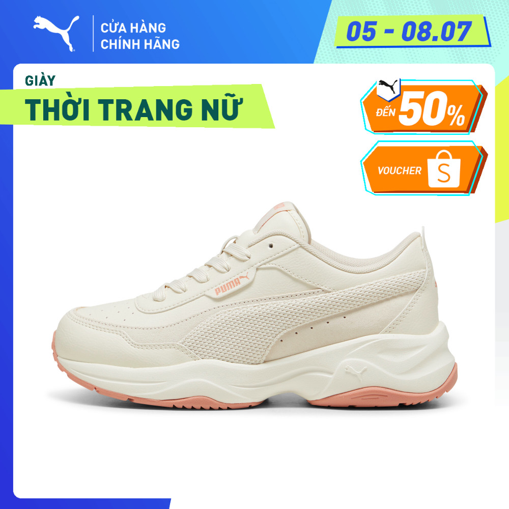 Giày Thời Trang PUMA Nữ Cilia Mode Coquette Warm White-Deeva Peach-Alpine Snow Màu Trắng