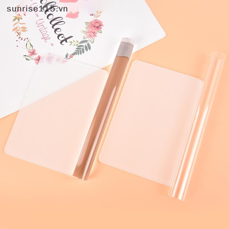 SRVN Solid Clay Rolling Pin Acrylic Clay Roller DIY Modeling Clay Tools Phụ kiện.