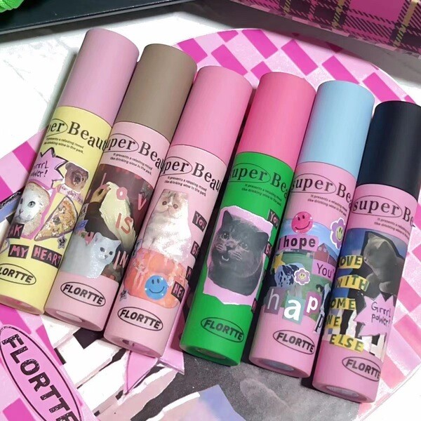 | 【his romand】 | ❣Flortte flortte Series Kem Sữa Lip Cream Cat Lip Glaze M04 Hàng Ngày Không Dễ Dính