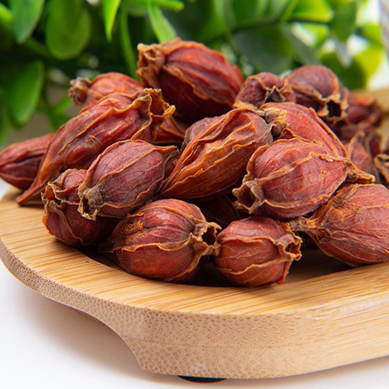 Trái cây sấy khô Gardenia Số lượng lớn Red Gardenia Nước sấy trái cây Sản phẩm mới Trà Gardenia WJG