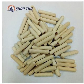 Chốt gỗ phi 10 dài 6cm - Loại A (0.5kg)