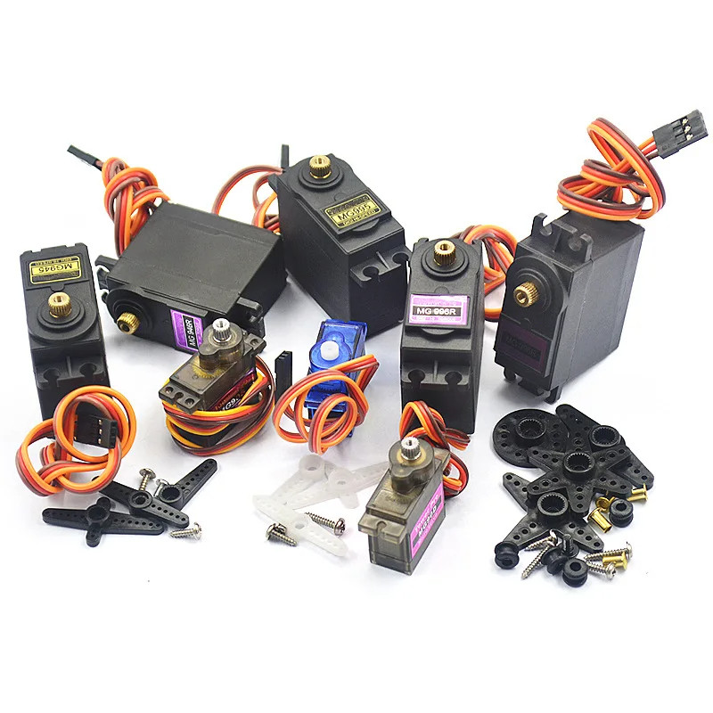 Servo SG90 SG92R MG90S MG945 MG946 MG995 MG996R Phụ Kiện Servo Robot