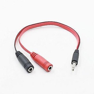 Cáp chia Audio 3.5mm ra Mic và Loa