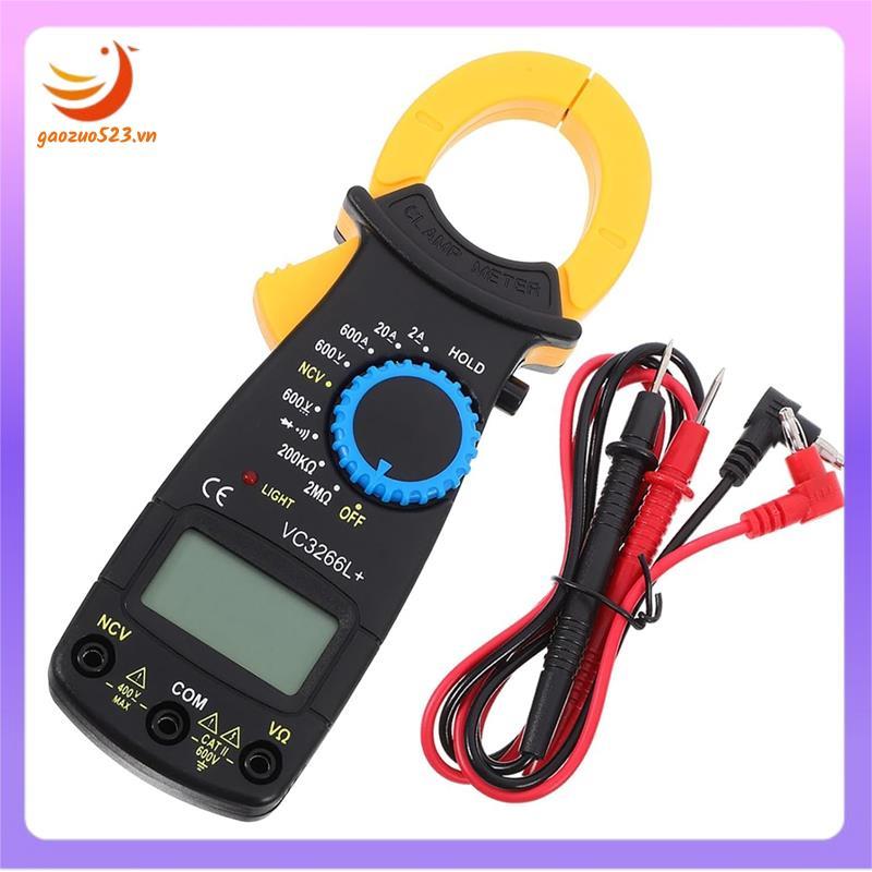 [gaozuo523.vn] Máy đo vạn năng đồng hồ kẹp kỹ thuật số 3266l + Máy kiểm tra đa năng bỏ túi để đo điệ