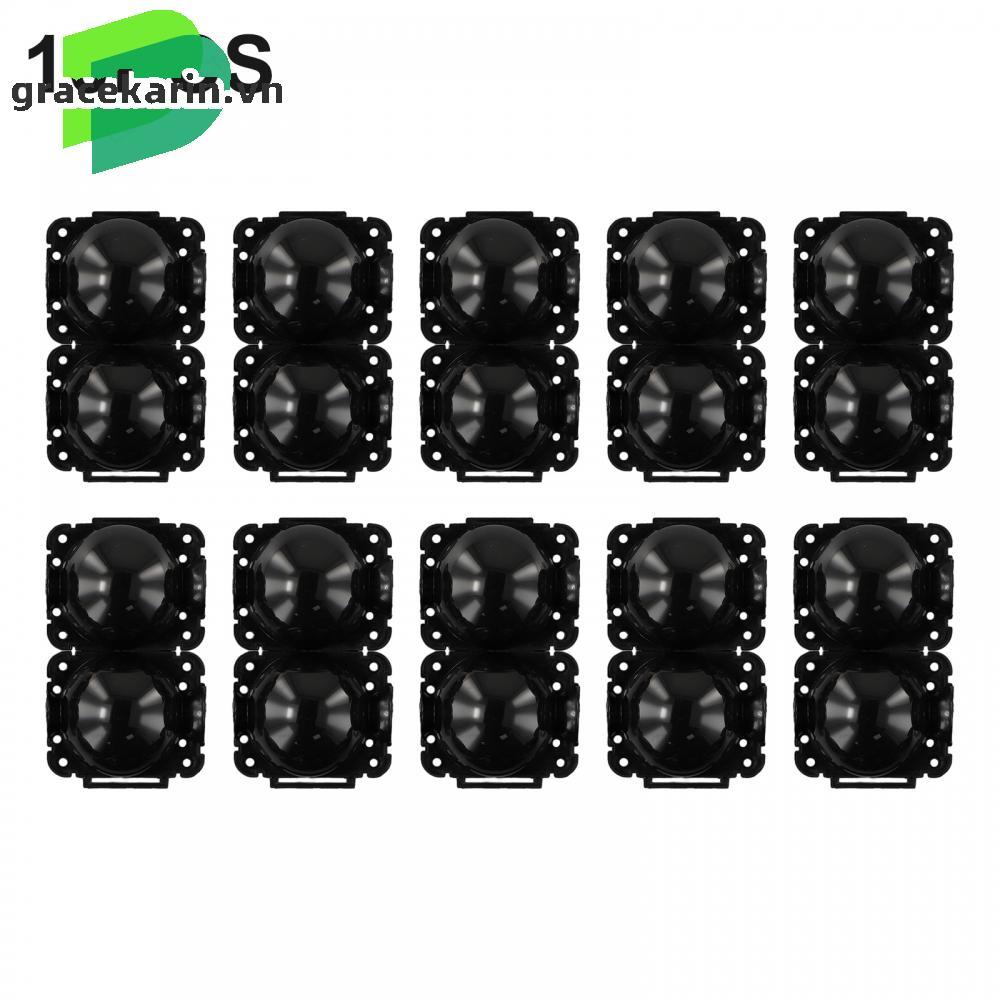 [GRCEKRIN-VN]Grafting Box PP Plastic Black Device Plant Propagation Ball 5x5cm Equipment