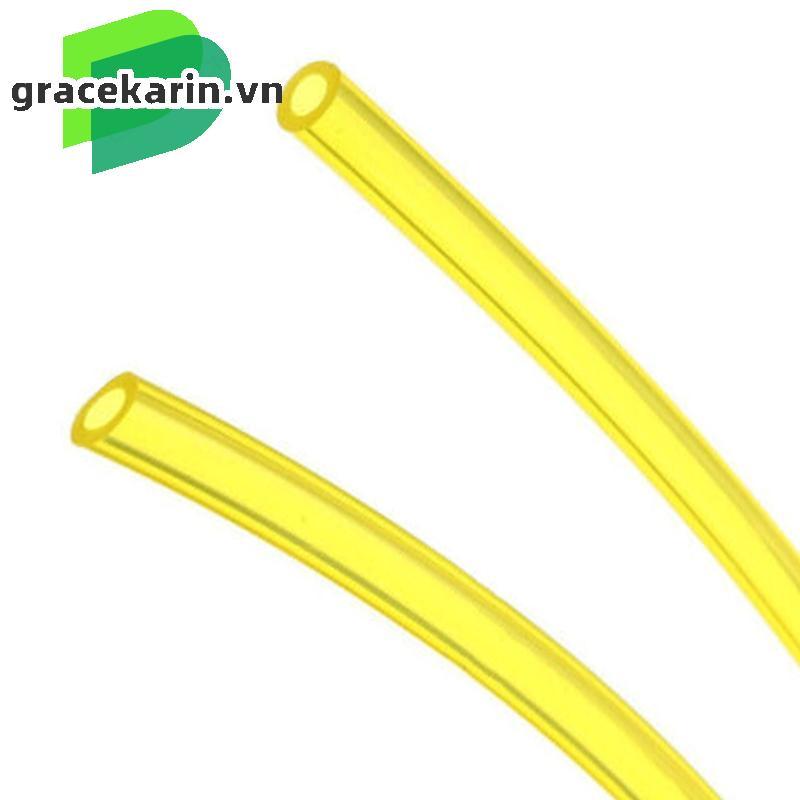 [GRCEKRIN-VN]2m Flexible Fuel Line Hose 3mm ID 6mm OD for Gas Oil Diesel 1/8 inch to 1/4 inch