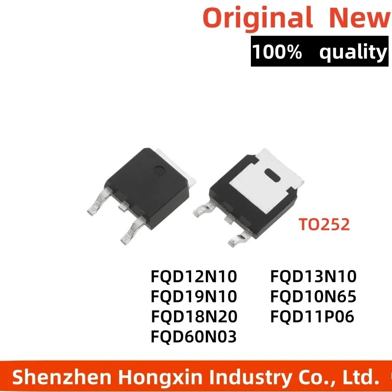 5 Chiếc FQD13N10 FQD12N10 FQD19N10 FQD10N65 FQD18N20 FQD11P06 FQD60N03 TO-252 Hiệu Ứng Trường Bán Bu