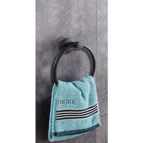 Móc treo quần áo bằng thép không gỉ Verno 304 Kích thước 16x16x6 Cm. Model Mamba03 Đen số 1 s