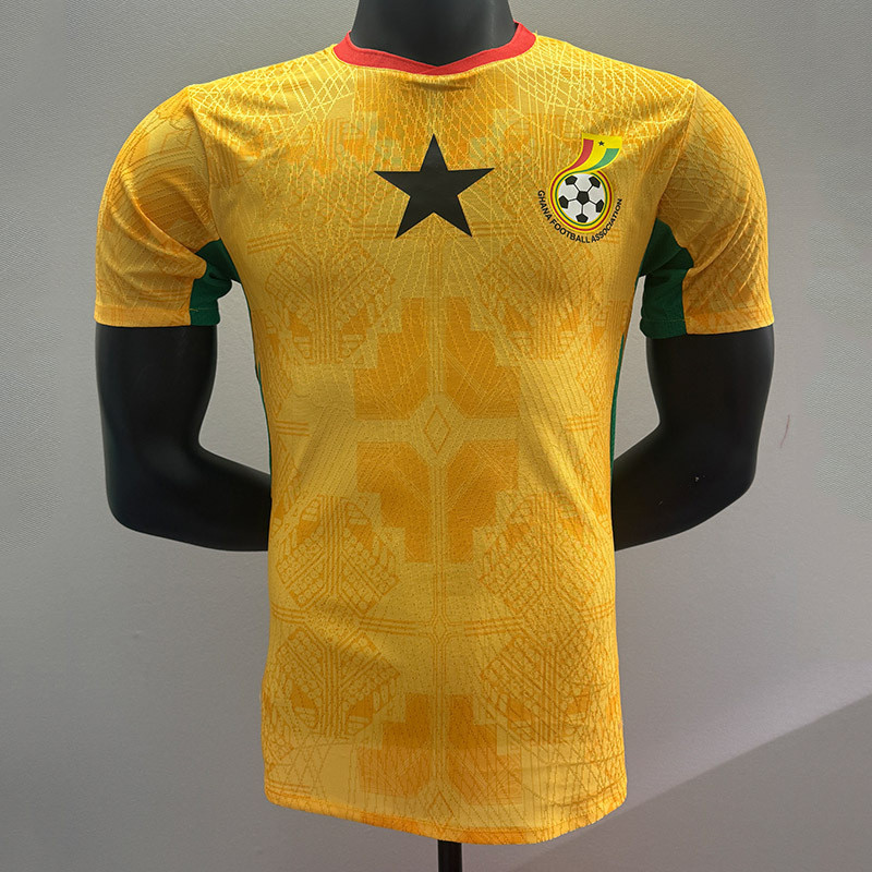 Áo bóng đá World Cup 226-27 Ghana Sân khách Cầu thủ bóng đá tay ngắn Jersey