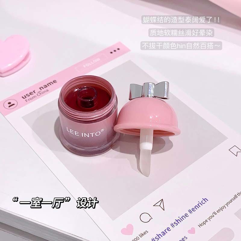 Dream Bow Lip Clay Pot Lip Clay Velvet Matte Matte Giá cả phải chăng Làm trắng da Niche Lipstick Học