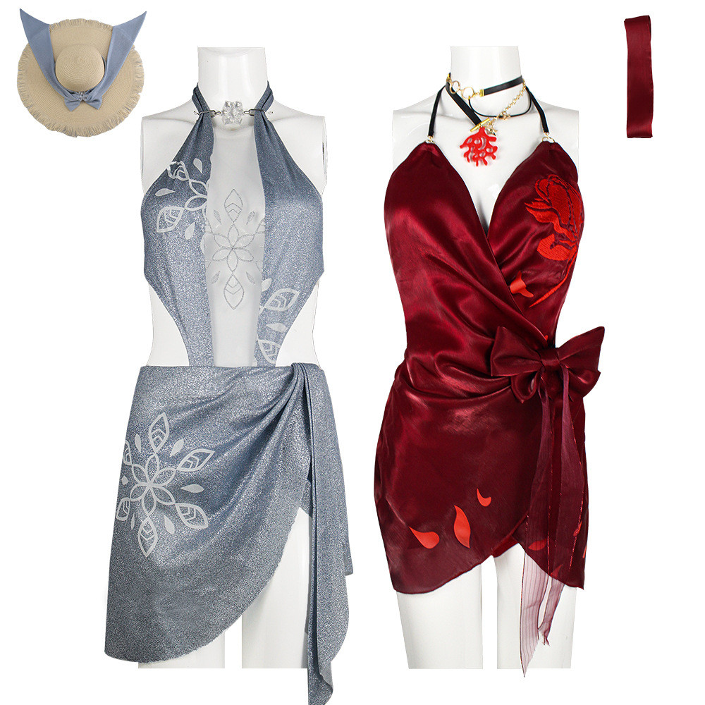 Yongjie Wujia cosplay phù hợp với Gu Qinghan Giữa Mùa Hè Frost Hua Ninghong Đêm Chiều Geisha Đồ Bơi 