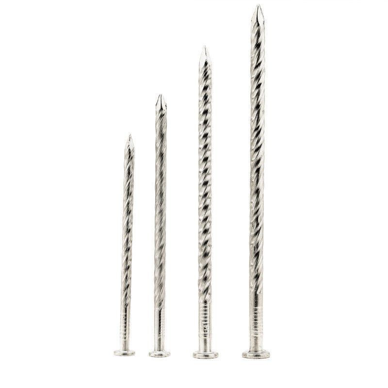 Đinh xoắn inox 304 sàn gỗ đinh mộc đinh nguyên ren keel báo chí