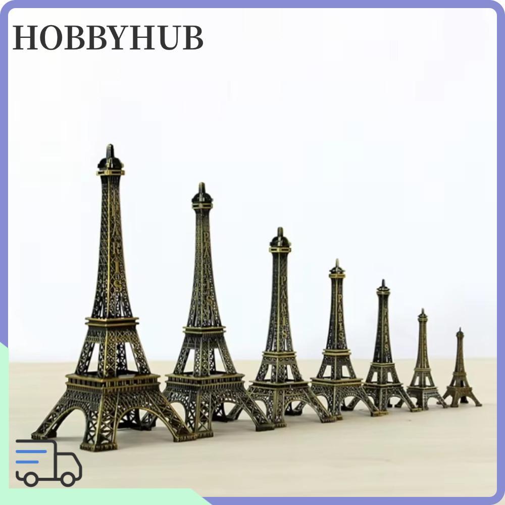 Mô hình tháp Eiffel HOBBYHUB, Tượng tháp Eiffel bằng đồng thiết kế tinh tế, Kim loại chất lượng cao 