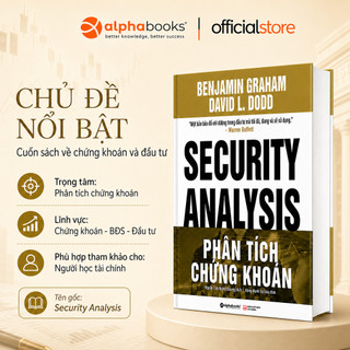 Sách - Phân Tích Chứng Khoán (Security Analysis) - Warren Buffet (Alpha Books)
