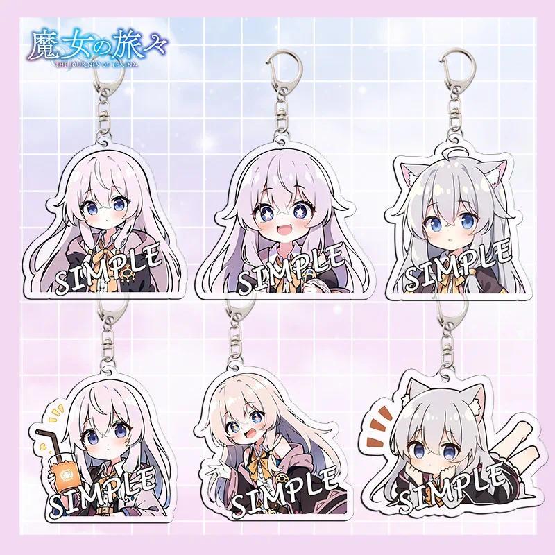 Anime Wandering Witch: The Journey of Elaina‌ Cosplay Acrylic for Fans Gift Nắng decor Shop
