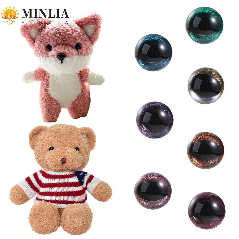 MINLIA Mắt An Toàn Cho Amigurumi, Mắt Mèo Amigurumi Mắt An Toàn Cho Móc, Phụ Kiện Đồ Chơi Búp Bê Thú