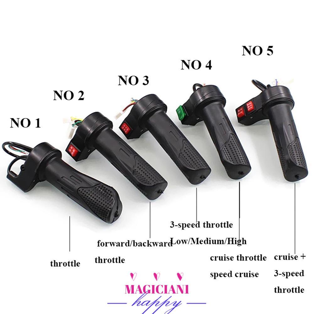 MAGICIAN1MB E-Bike Twist Throttle Đen Twist Throttle Đa Năng Đi Xe Đạp Tay Ga Grip