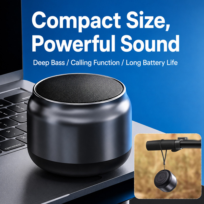 RGB Colorful S30 Bluetooth Mini Speaker Portable Desktop Wireless Bass TWS Stereo Light Speaker