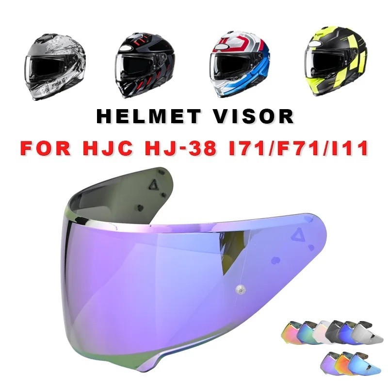 HJ-38 Mũ Bảo Hiểm Xe Máy Tấm Che Ống Kính Cho HJC I71 F71 Hj-38 Capacete Thay Thế Chống Tia UV Dustp