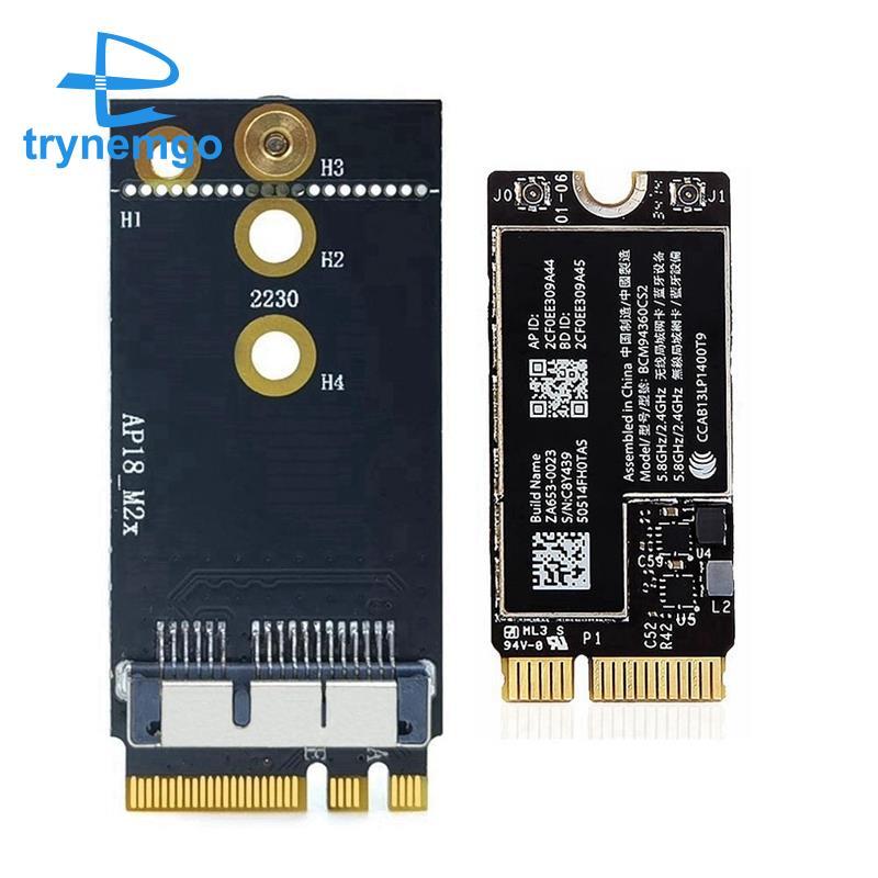 BCM94360CS2 NGFF M.2 Key A / E Adapter Thẻ Cho 11Inch A1465 13Inch A1466