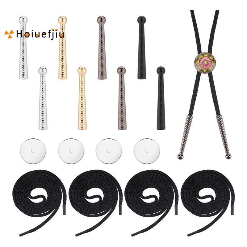 Bolo Tie Phát hiện DenimTie Bolo Tie Thay thế End Cap Kit để DIY Bolo Tie Making