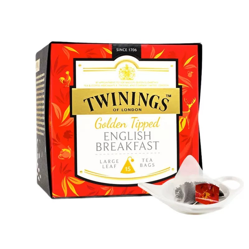 TWINININGS Anh TWINININGS Trà đen TWINING Bữa sáng Anh 15 túi Làm trà TWININGS Anh TWININ Trà đen TW