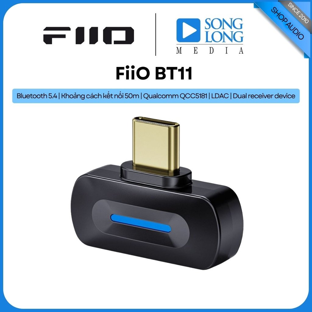 FiiO BT11 - Transmitter Bluetooth  5.4 -  Hàng Chính Hãng - Songlongmedia