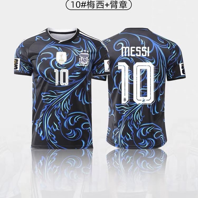 Áo đấu World Cup 2026 Argentina Messi Jersey Số Bộ đồ áo bóng đá 10 Jersey Argentina Jersey Tùy chỉn