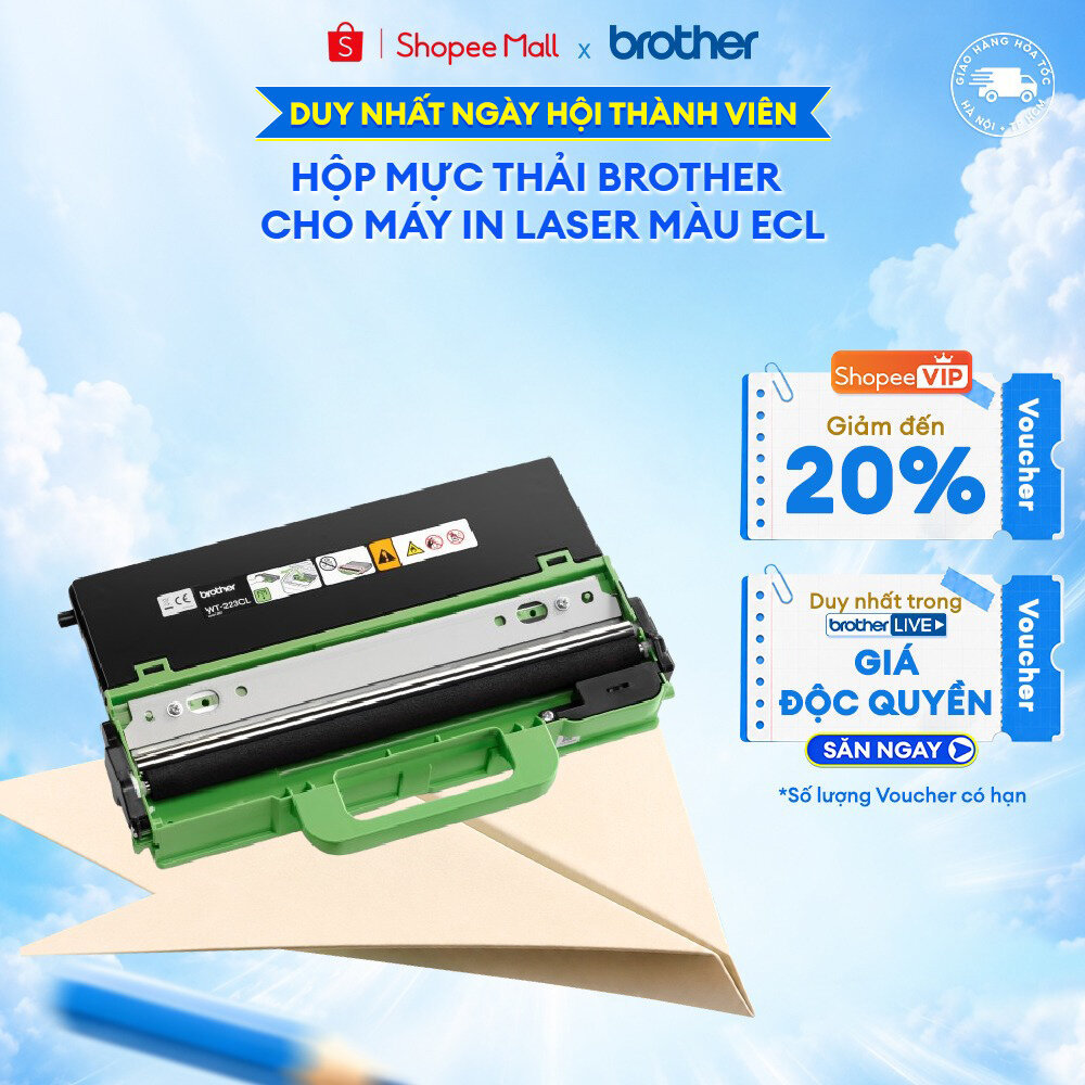 Hộp mực thải Brother cho máy in laser màu ECL (HL-L3230CDN/DCP-L3551CDW/MFC-L3750CDW)