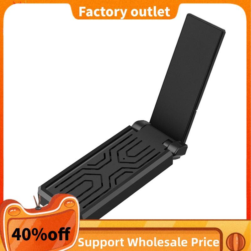 AX5400 Wifi Adapter Thẻ Mạng USB Wifi 6e Tri-Band Dongle Cho Máy Tính Để Bàn Laptop 10 11 Driver Miễ