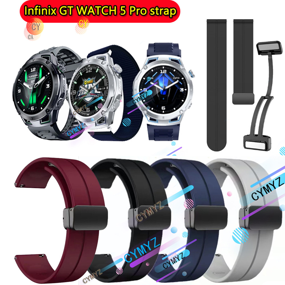 Infinix GT WATCH 5 Pro Dây đeo silicon Infinix GT 5 Pro Dây đeo thể thao