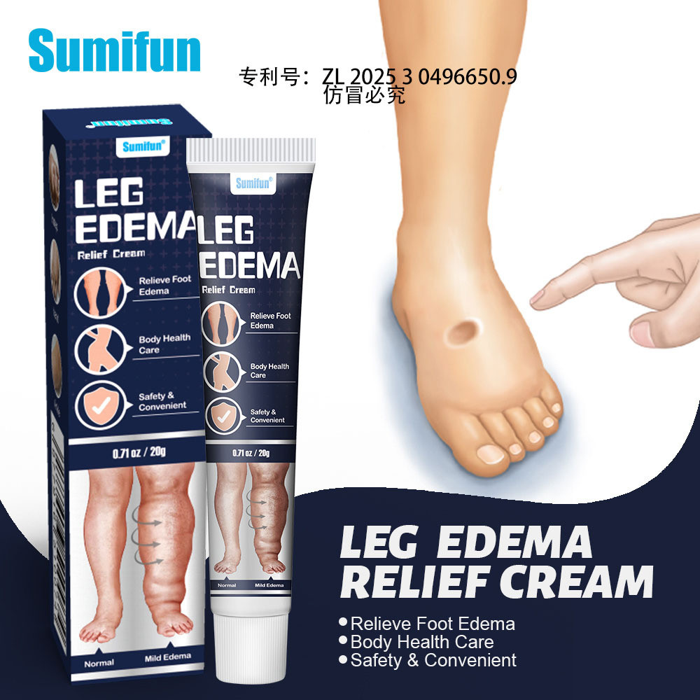 Sản phẩm mới sumifun Kem Miếng Dán Edema Patch Chân Nổi Edema Chăm Sóc Bàn Chân Sumifun Sức Khỏe k10