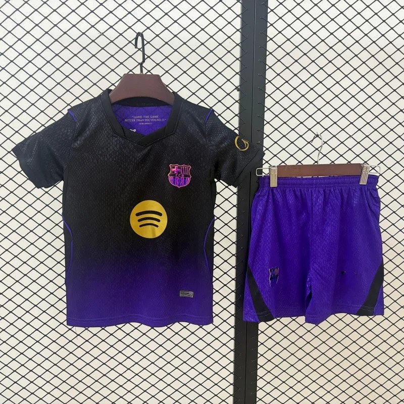 Phiên bản quạt 26-27 chất lượng cao Kids Away Jersey Yamal#10 Pedri#8 Bộ áo bóng đá