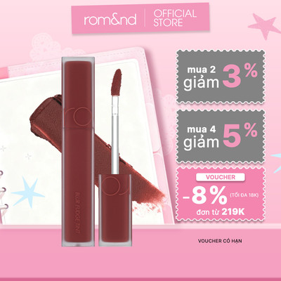 [LIVE] Son kem siêu lì, cho đôi môi mịn mượt Hàn Quốc Romand Blur Fudge Tint 5g / Zero Velvet Tint 5.5g