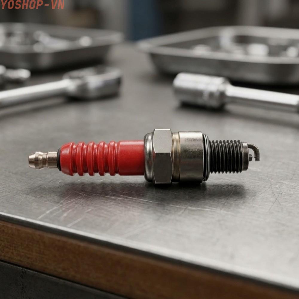 [Ysp]AC 5-Pin Ignition Coil + A7TJC Spark Plug Kit for Quads Dune Buggies Trail Bikes