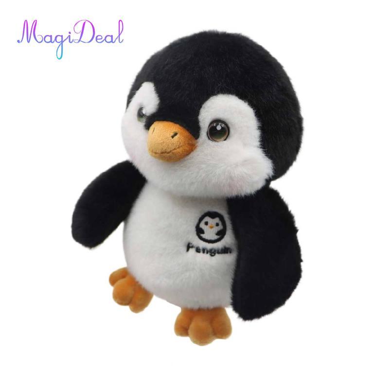 MagiDeal Penguin Driver Head Cover Fuzzy-Like Furry Penguin Golf Cover Đen Trắng Furry Driver Headco
