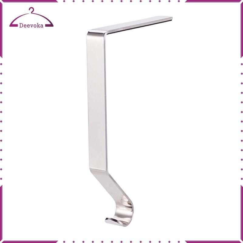Deevoka Giáng Sinh Stocking Holders Giáng Sinh Stocking Hooks Mantle Hanger Móc Kim Loại Lò Sưởi Sto