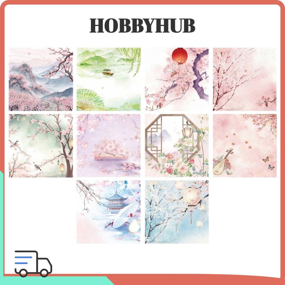 HOBBYHUB 60 tờ Giấy Origami Dự án thủ công phong cách Trung Quốc