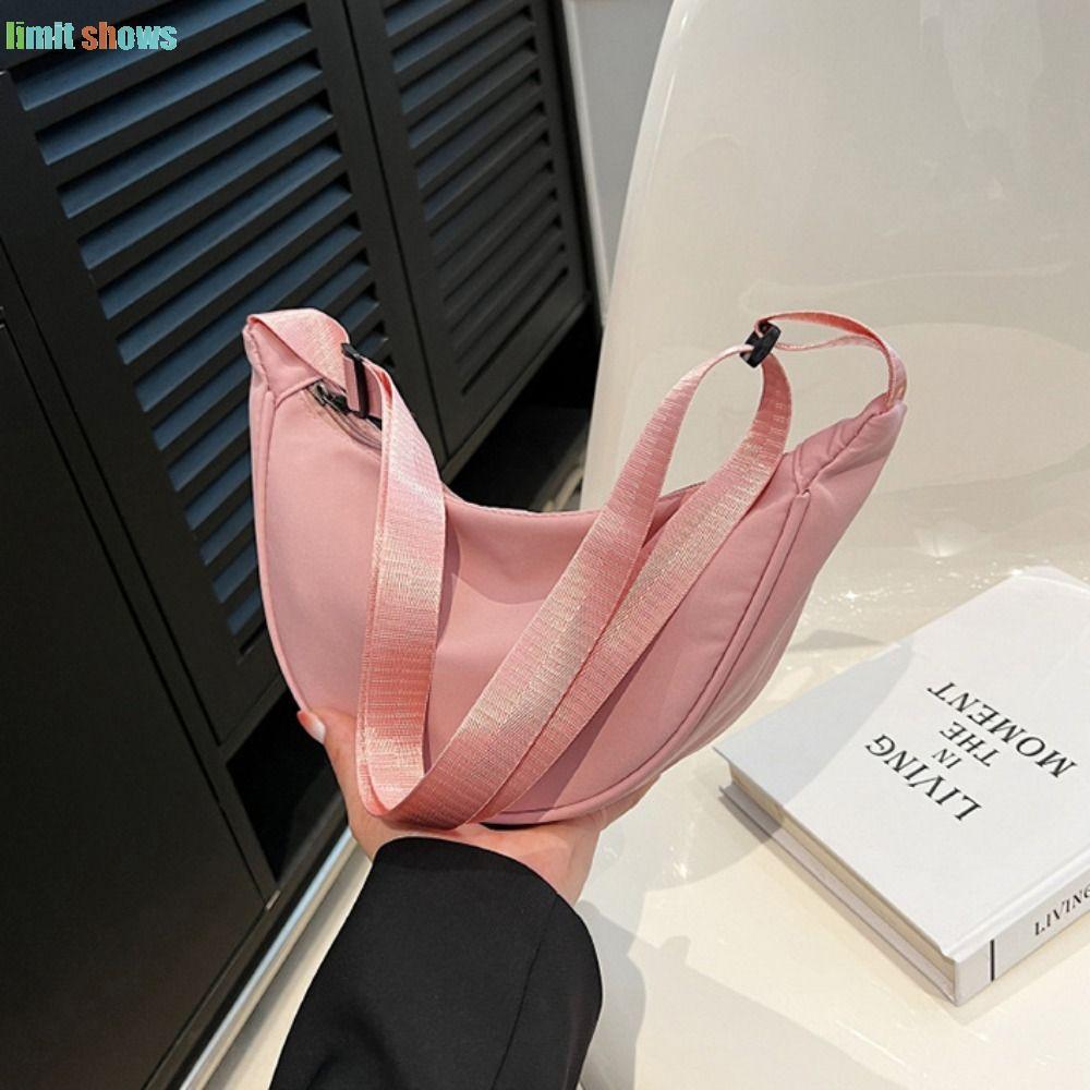 GIỚI HẠN SHOW Túi đeo chéo nylon, Túi đeo ngực Túi thể thao Túi xách vải Oxford, Túi đeo chéo thời t
