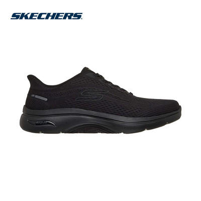 Giày Thể Thao Nam Skechers Slip-Ins GOwalk Arch Fit 2.0 Percy Đi Bộ - 216812-BBK APMA