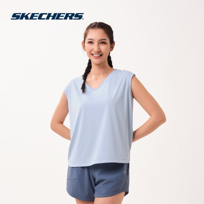 Áo Thun Tay Ngắn Nữ Skechers Walking Performance Short Sleeve Tee - SP126W013-00M7