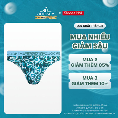Quần Lót Nam Jockey Polyamide In Họa Tiết Dáng Brief - J4063