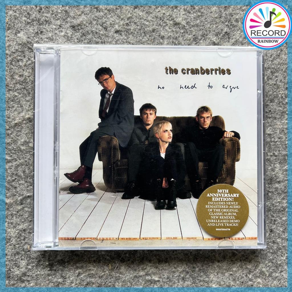 The Cranberries No Need To Argue Original 2CD Album [Sealed] Brand New VN